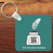 そばかすの羽 キーホルダー (正面)