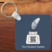 そばかすの羽 キーホルダー (正面)