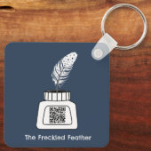 そばかすの羽 キーホルダー (裏面)