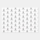 そばかすの羽 ラッピングペーパーシート (正面)