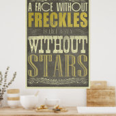 そばかすは素晴らし ポスター (キッチン)