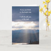 そばに座り、あなたを励ますカード カード (黄色い花)