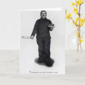 そばのケーキに寄り添う カード (黄色い花)