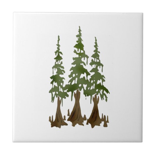 そびえている物 タイル (正面)