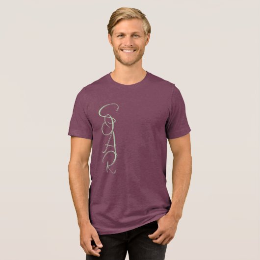 そびえ立つTシャツ トライブレンドＴシャツ (正面全面)