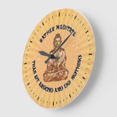 そめい想う...壁時計 ラージ壁時計 (傾斜)