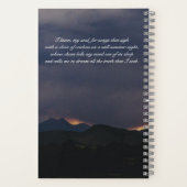 「そよ話く、マイ・ソウル」ドリームジャーナル ノートブック (裏面)