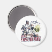 そよ話りに、大きな棒を振れ!マグネット マグネット (正面/裏面)