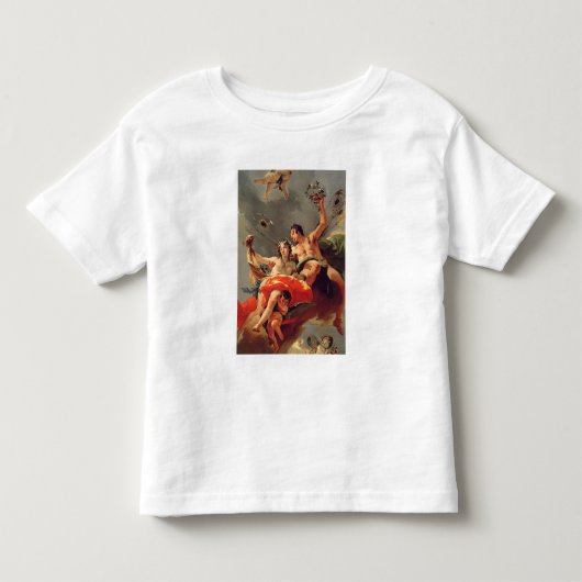 そよ風および植物相 トドラーTシャツ (正面)
