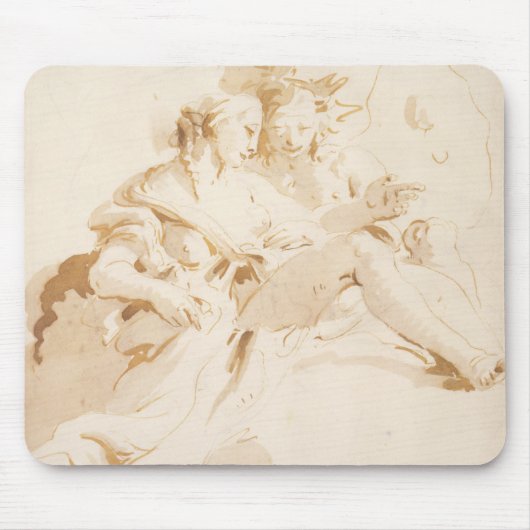 そよ風および植物相 マウスパッド (正面)