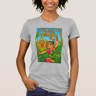 "そよ風を感じる" Tシャツ