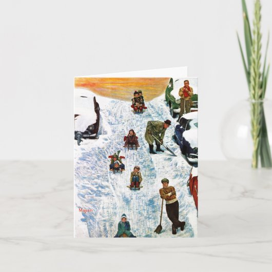 そりで掘り出す シーズンカード (正面)