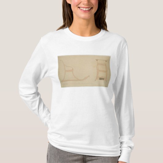 そりのための椅子 Tシャツ (正面)