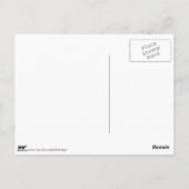 そりのカラフルヴィンテージ格言 ポストカード (裏面)