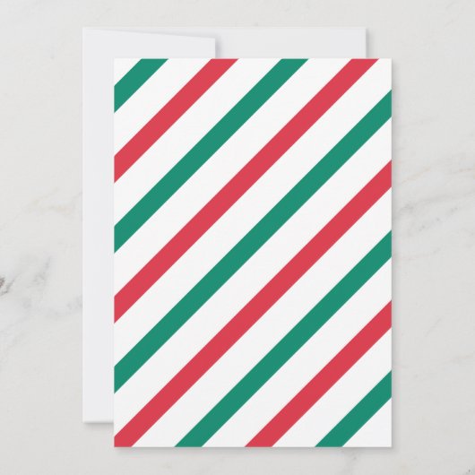 そりのギフトボックスお気に入りの事クリスマスパーティー 招待状 (裏面)