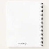 そりのベルと砂糖 ノートブック (裏面)