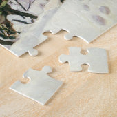 そりの乗車の絵画のパズル ジグソーパズル (側面)