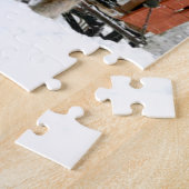 そりの乗車 ジグソーパズル (側面)