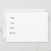 そりの乗車 招待状 (裏面)