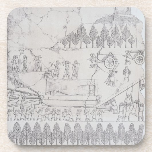 そりの飛んだBullを、から「動かしているアッシリア コースター (正面)