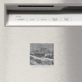 そりをパック氷に引っ張る マグネット (インサイチュ (食洗機))