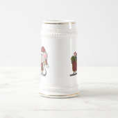 そりを持つサンタのマウス ビールジョッキ (中央)
