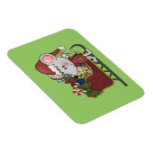 そりを持つサンタのマウス マグネット (右側)