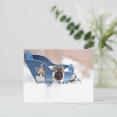 そりを捨てろ！ ポストカード (スタンド正面)