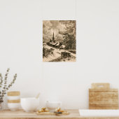 そり乗り ポスター (キッチン)