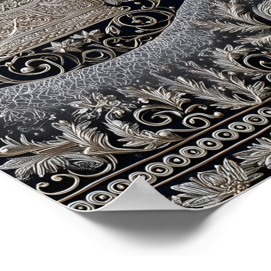 そり刺しゅう ポスター (角)