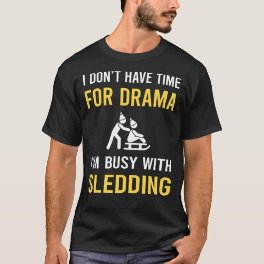 そり忙しそり付き Tシャツ (正面)