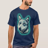 そり犬のTシャツ Tシャツ (正面)
