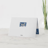 そり犬メリークリスマスカード シーズンカード (裏面)