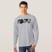 そり犬 Tシャツ (正面フル)