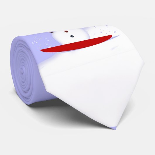 そり雪だるまタイ ネクタイ (ロール)