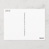 そり雪の女の子 – ヴィンテージクリスマス ポストカード (裏面)