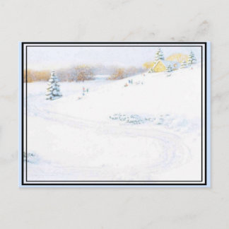 そり –  ポストカード