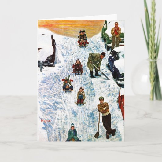 そり&掘り出し シーズンカード (正面)