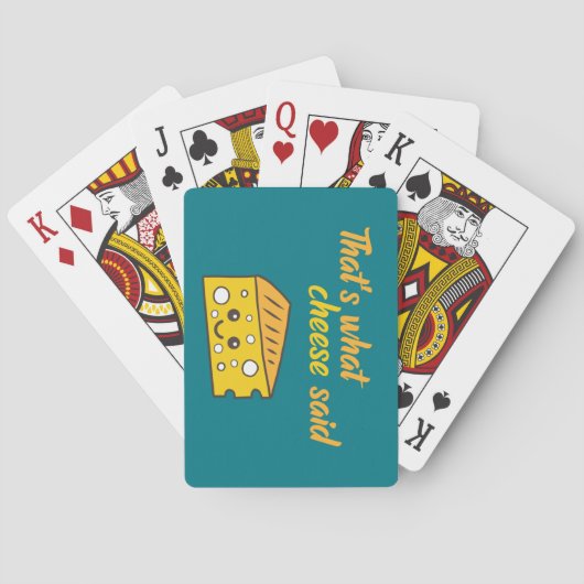 それおもしろいがチーズだ トランプ (裏面)