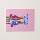 それおもしろいが彼女の言った文字 ジグソーパズル (横)