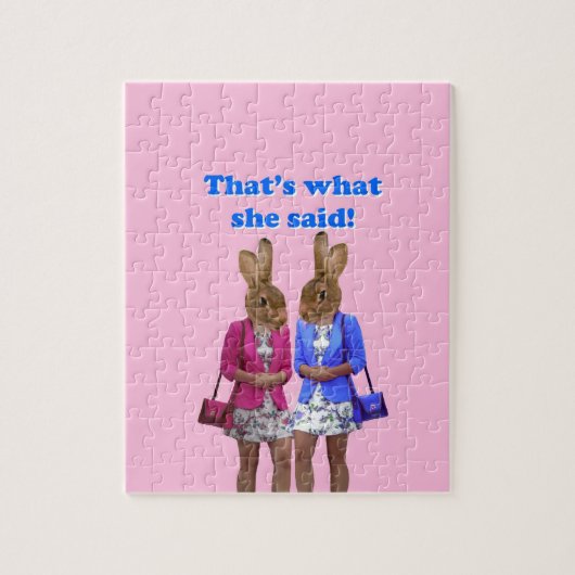 それおもしろいが彼女の言った文字 ジグソーパズル (縦)