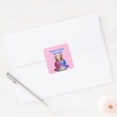それおもしろいが彼女の言った文字 スクエアシール (封筒)