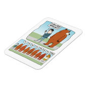 それおもしろいは君の後ろの熊か マグネット (左側)