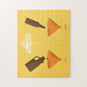 それからそして今: ビールPong ジグソーパズル (縦)