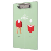 それからそして今: 卓球 クリップボード (左)