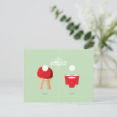 それからそして今: 卓球 ポストカード (スタンド正面)