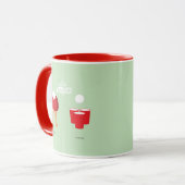 それからそして今: 卓球 マグカップ (正面左)