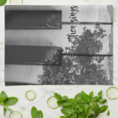 それからカントリーチャーチキーボードで私の心を歌う キッチンタオル (折り畳み)