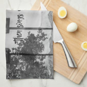 それからカントリーチャーチキーボードで私の心を歌う キッチンタオル (四つ折り)