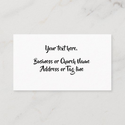 それからカントリーチャーチキーボードで私の心を歌う 名刺 (裏面)